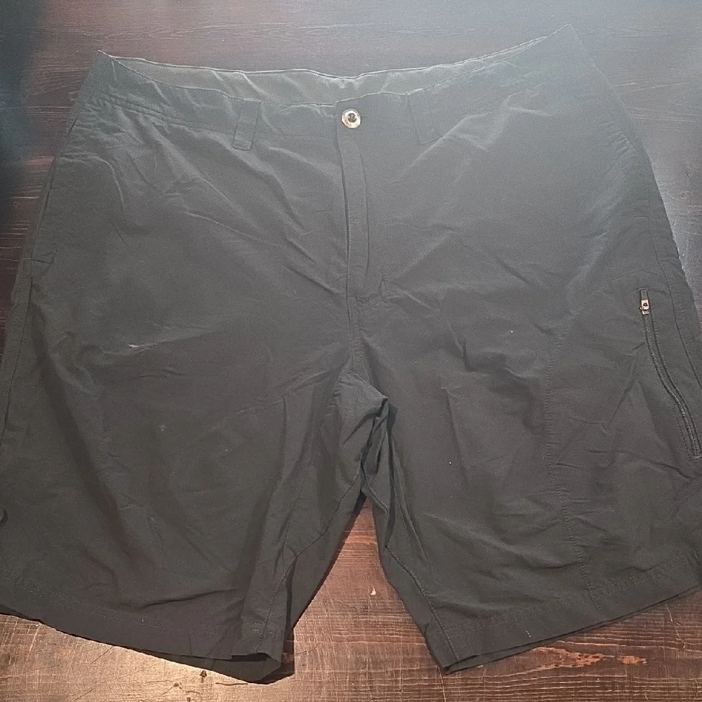 Patagonia Men’s Performance Tech Shorts - Black - Size 38 (Fair Condition)